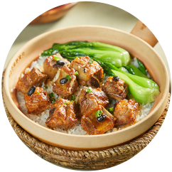 豉汁排骨煲仔饭