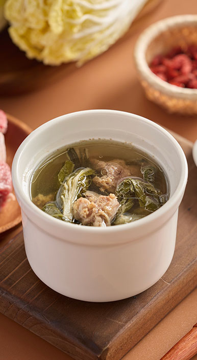 菜干猪骨香浓炖盅