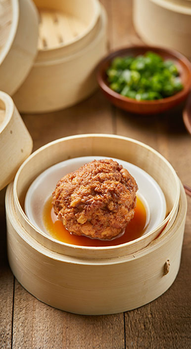 爽脆马蹄狮子头